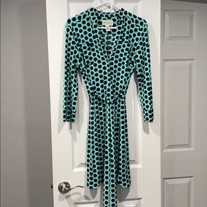 Cute comfortable 8 Dress blue classy fun